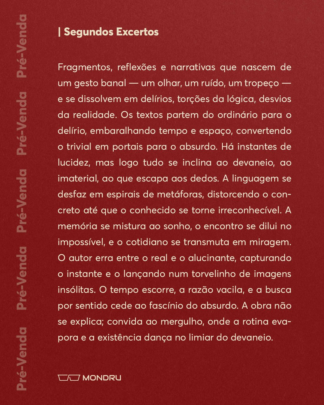 PRE-VENDA - EDITORA - Segundos ExcertosPrancheta 2