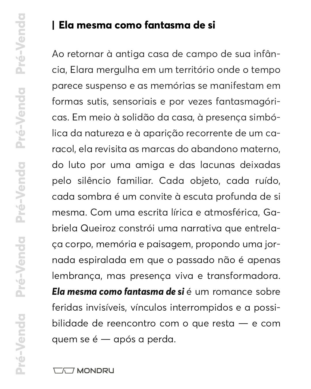 PRE-VENDA - EDITORA - Ela mesma como fantasma de siPrancheta 2