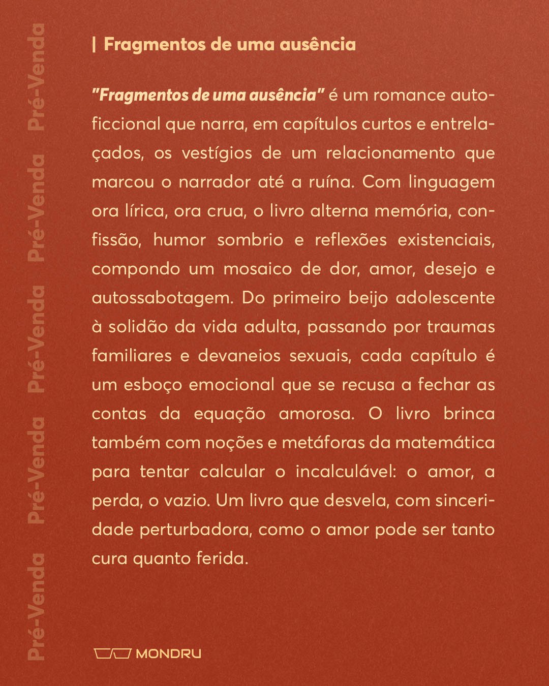 PRE-VENDA - EDITORA - Fragmentos de uma ausênciaPrancheta 2