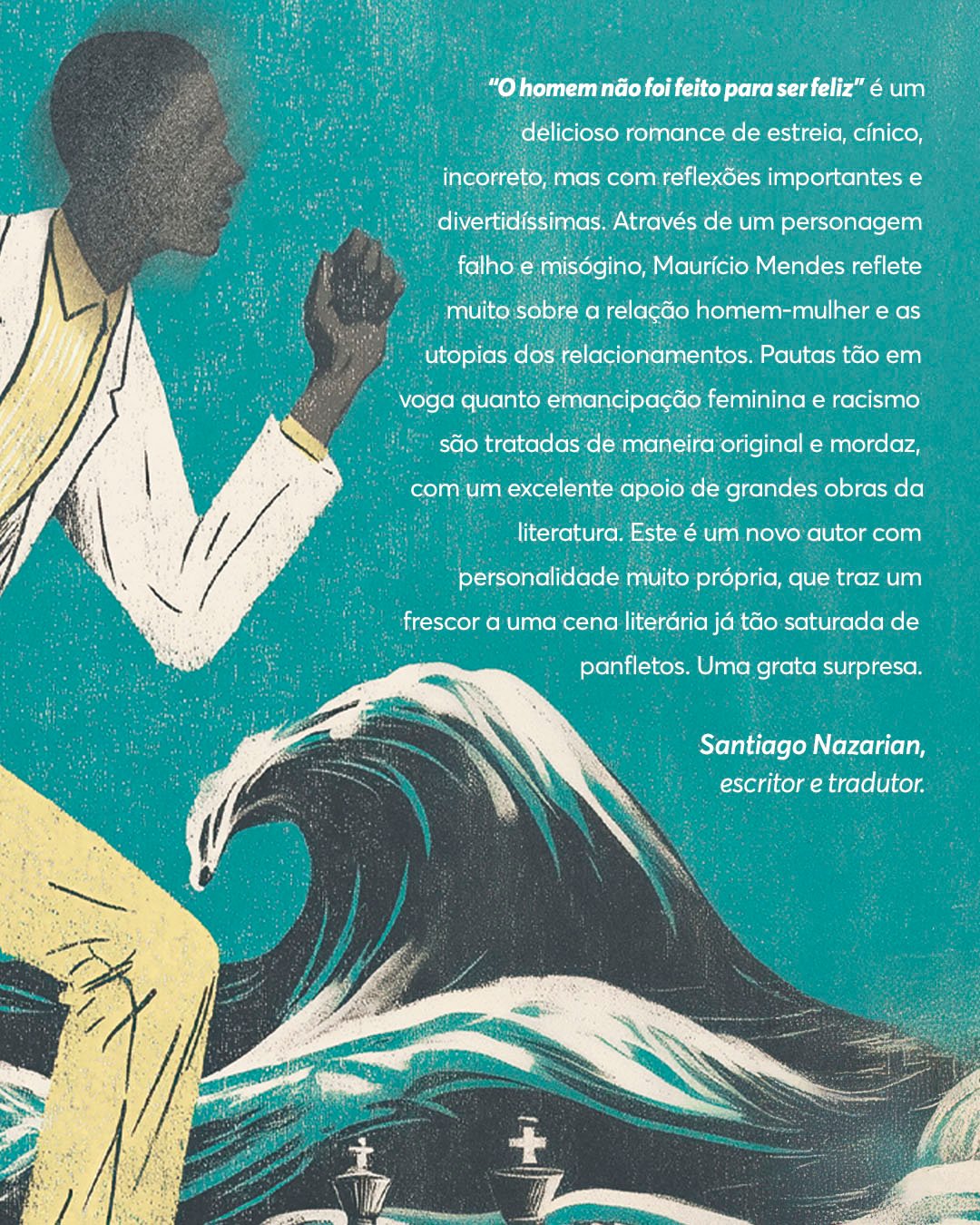 PRE-VENDA - EDITORA - O homem não foi feito para ser felizPrancheta 4