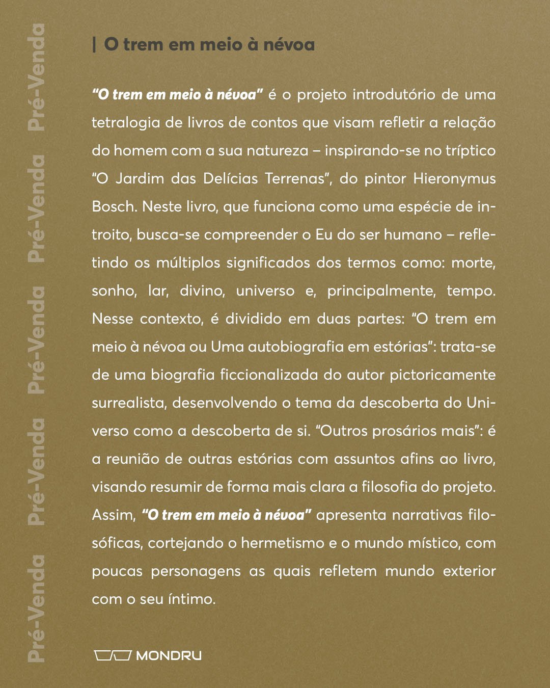 PRE-VENDA - EDITORA - O trem em meio à névoaPrancheta 2