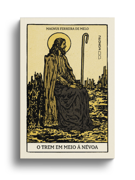 O trem em meio à névoa