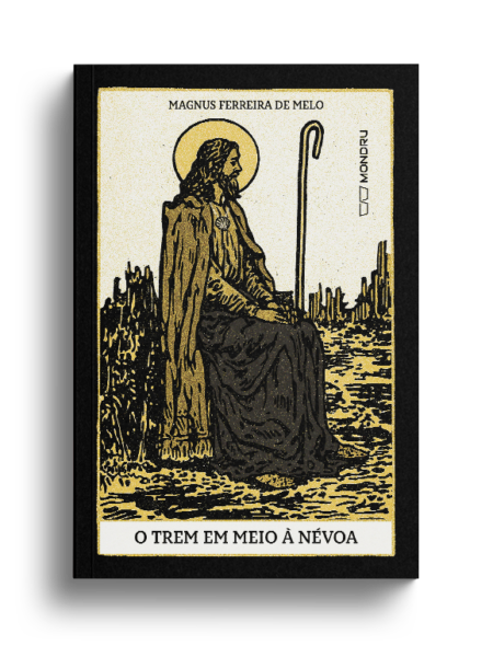 O trem em meio à névoa