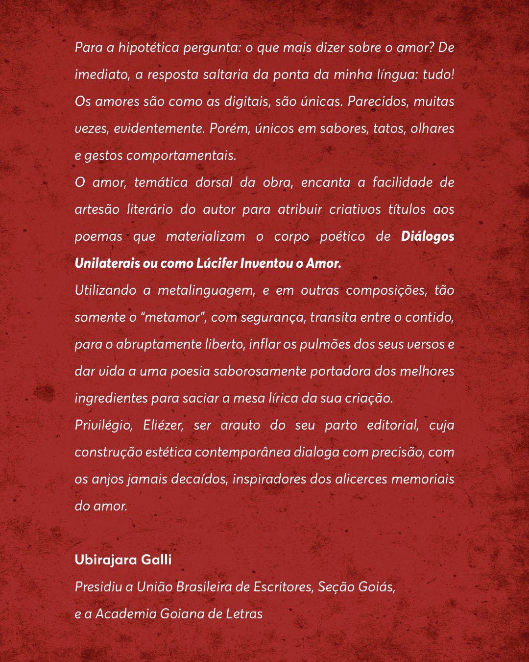 PRE-VENDA - EDITORA - diálogos unilaterais ou como Lúcifer inventou o amorPrancheta 3